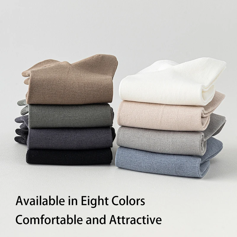 3 пары мужских весенне-осенних хлопковых однотонных простых дышащих коротких носков с эфирным маслом и защитой от запаха в студенческом стиле