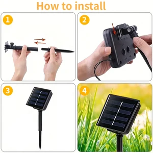 Marokkanische Solarkugel LED LED -Leuchten, Lampe im Freien, Hochzeitsfeier, Weihnachten, Haus, Zimmer, Garten, Hinterhofdekoration, 6,5 m, 5m 10 Hauptverkäufe marokkanischer Abajur - №2