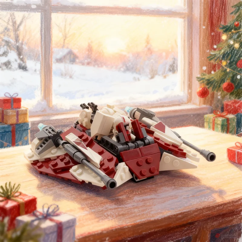 

199pcs MOC Star Battle Galactic Marine Coruscant Guard T Air Model Toy Building Blocks Architecture Christmas Gifts Education