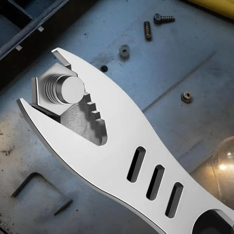 さまざまなネジサイズに対応するユニバーサルハンドツール、DIY多機能両頭オープンエンドレンチ、トルクレンチハードウェアガジェット