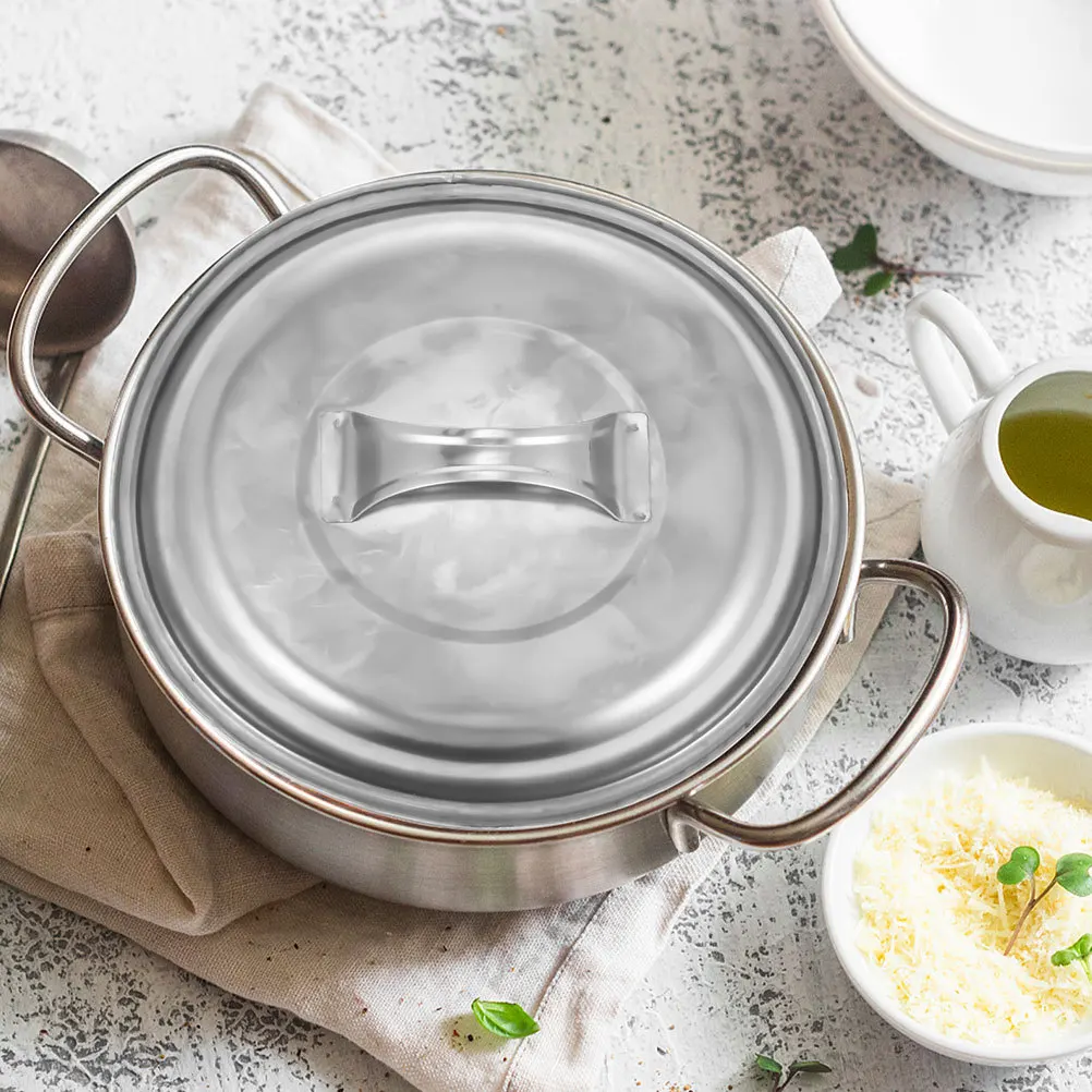 

Stainless Steel Pot Lid Universal Pan for Steam Cover Cooking Saucepan Wok Griddle Pots and Pans