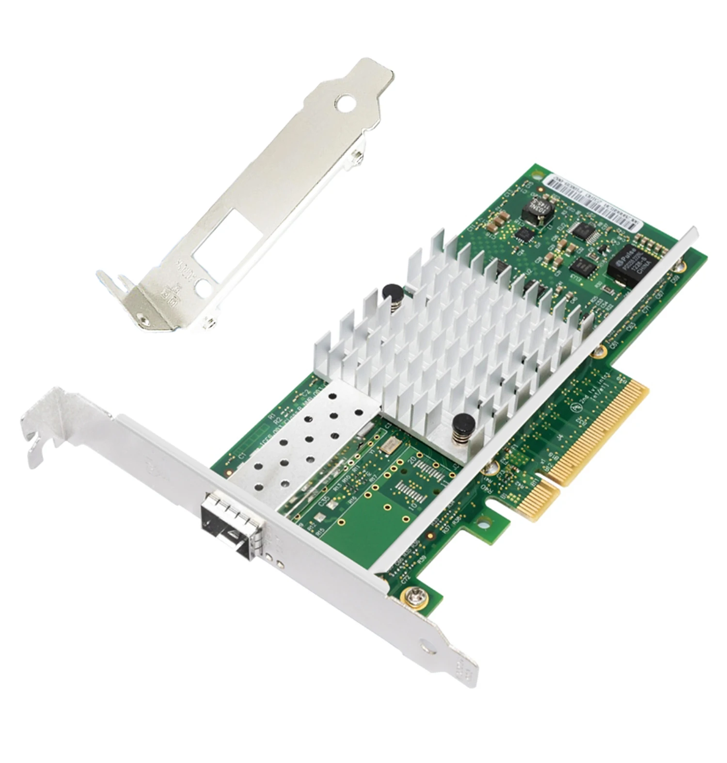 10Gb Adapter do sieci Ethernet Intel 82599EN Chip X520-DA1 1xspf + Port PCI-E x8,x16 karta NIC obsługa Windows Server/7/8/10/VMware