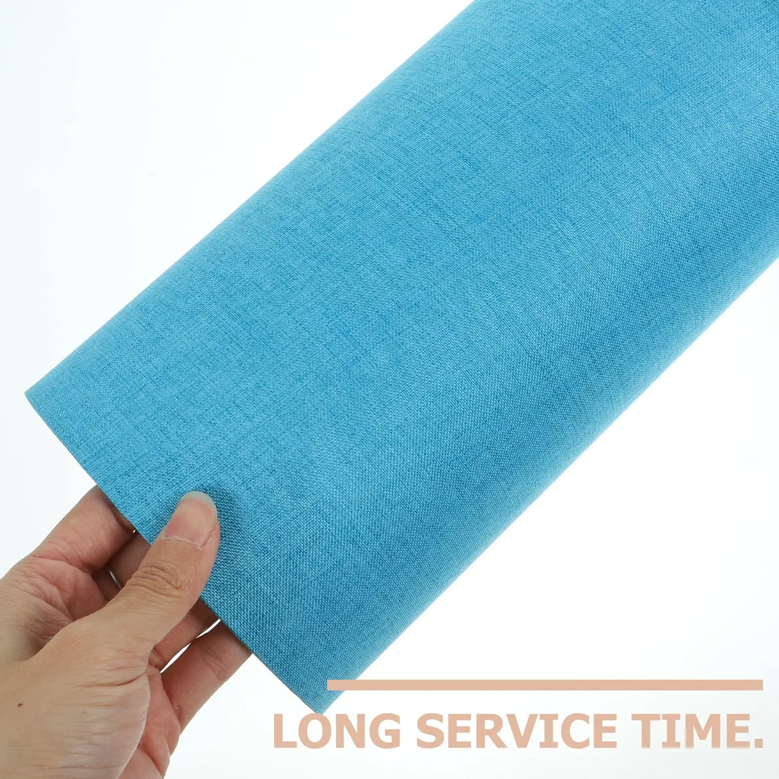 Linen Lampshade Pleated Large Blue Table Pattern Lampshades for Replacement Bedside