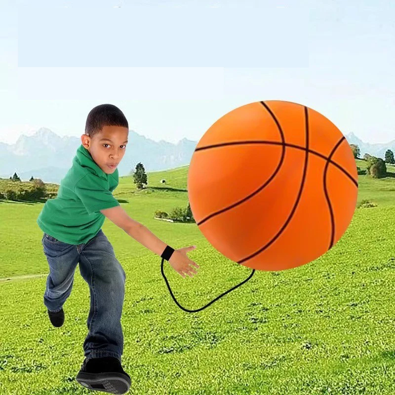 1Pcs Children Sponge Rubber Hand Ball Toy Game Exercises Bouncing Elastic Sport On Nylon String Children