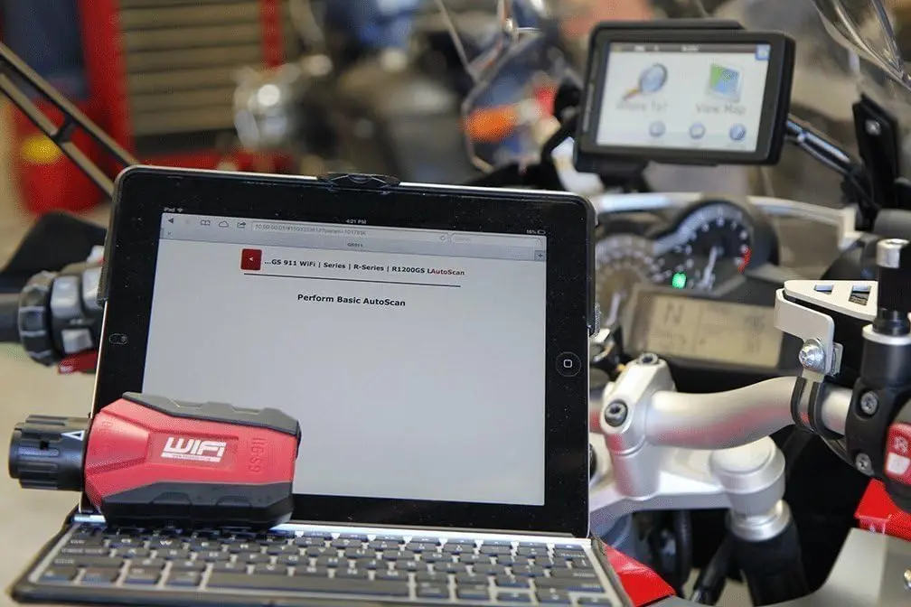 GS-911 WiFi Diagnostic Tool for BMW Motorcycles (Enthusiast Version) - Services Up to 10 VINs - Access Over WiFi or USB