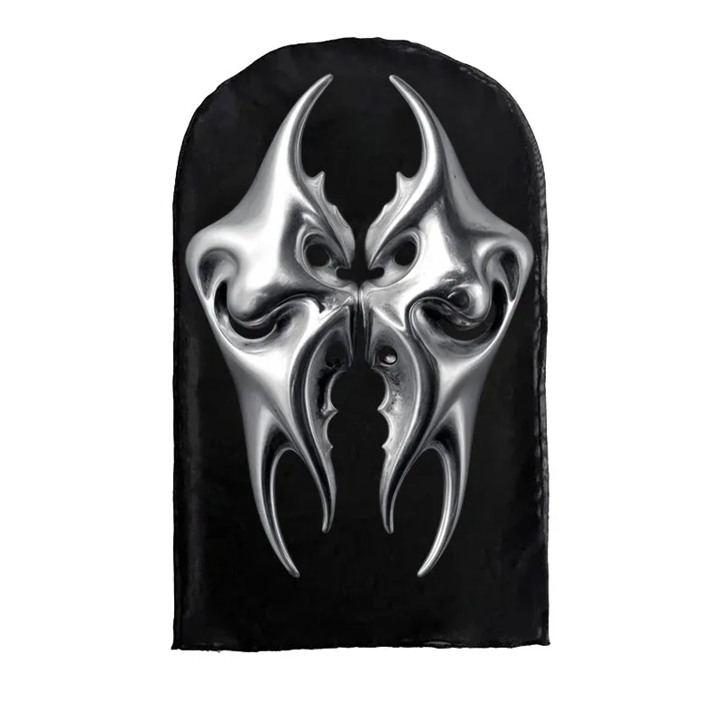 New 3D Printed Custom Mask Elastic Mesh Full Face Custom Mask for Unisex Cos Headwear HipHop Fashion Balaclava Hood Hat Headgear
