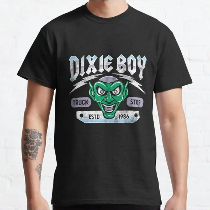 

Dixie Boy Truck Stop Vintage Horror Movie Classic T Shirt