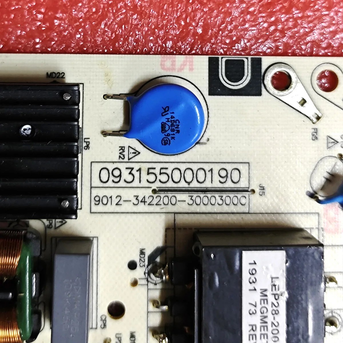 Per Xiaomi L65M5-EC TV power board AMP65XM-T65LN 093155000190