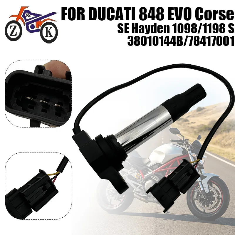 

EFI Ignition Coil For Ducati 848 939 1098 1198 The Great Devil MTS950 MTS1200 Hacker Replacement Accessories 38010144B 38010145B