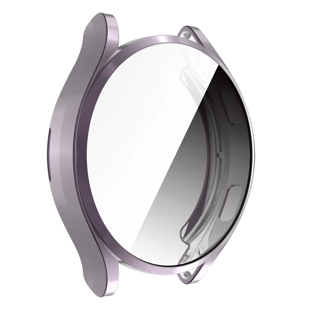 Soft TPU Clear Case Full Cover For Samsung galaxy watch4 watch 4 40mm 44mm Shell Bumper Plated Case Smart Wristband Cover