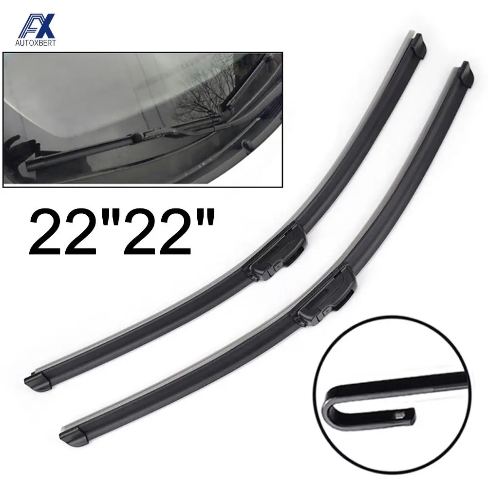 

Front Wiper Blades Windshield Set 22" 22" For Land Rover Discovery 3 4 LR3 LR4 2004 2005 2006 2007 2008 2009 2010 2011 2012 2013