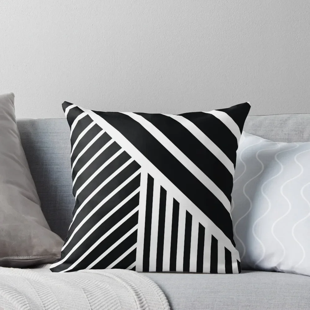 

Black and White Stripes Throw Pillow sleeping pillows Elastic Cover For Sofa Cushion Covers For Living Room pillow