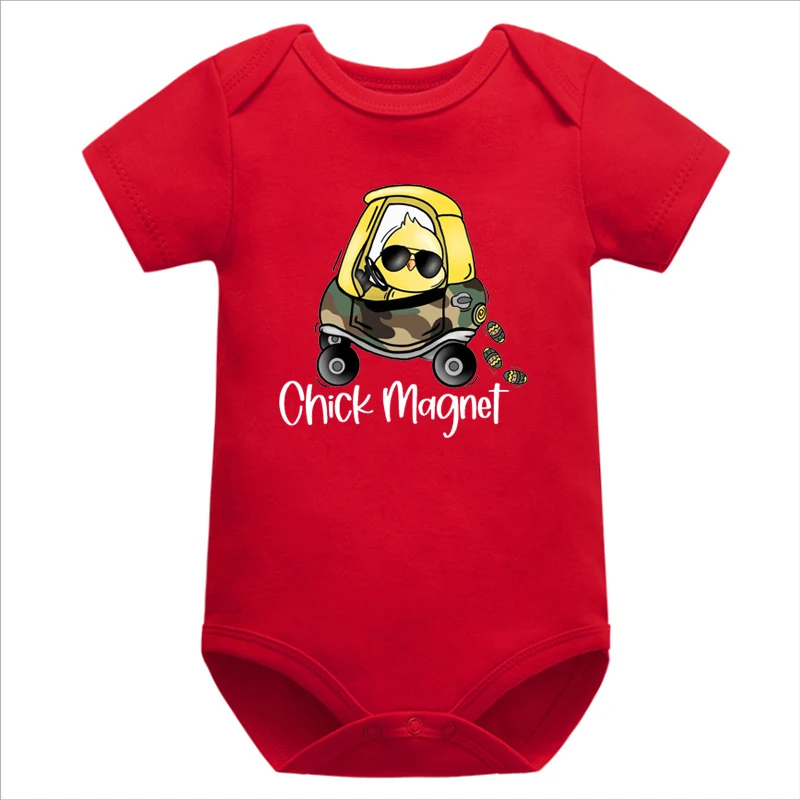 Chick Shirt Easter Baby Clothes Easter Chick Bodysuit Baby Romper Funny Easter Bodysuit 0-6m Baby Unisex New Born Clothes