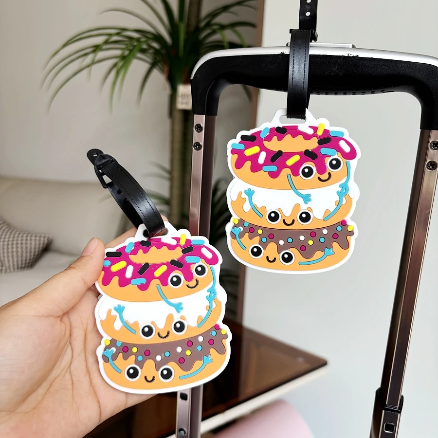 

1pc/2pcs Hamburg luggage tag, travel luggage tag, travel and business trip, airport station luggage backpack, boarding portable