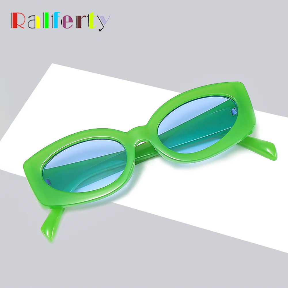 Ralferty 2025 キャットアイスクエアサングラス女 - Streetwear Brand With Eye のレビューと価格