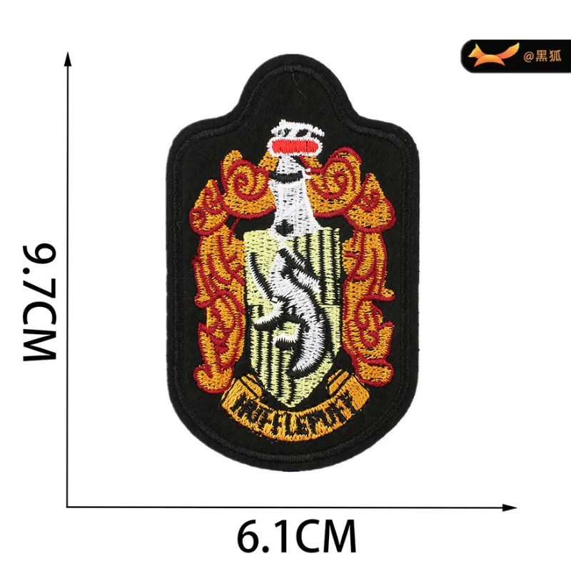 Hot Toys Harry Potter Anime Geborduurde Patches Doek Patch Kleding Decoratie Cartoon Patch Borduurwerk Mark Decor Groothandel