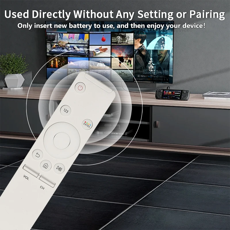 BN59-01259B For Samsung Remote Control, Compatible With Samsung Smart TV UE40KU6000 UE40KU6300 UE50KU6000 UE55KU6000 UE65KU6500