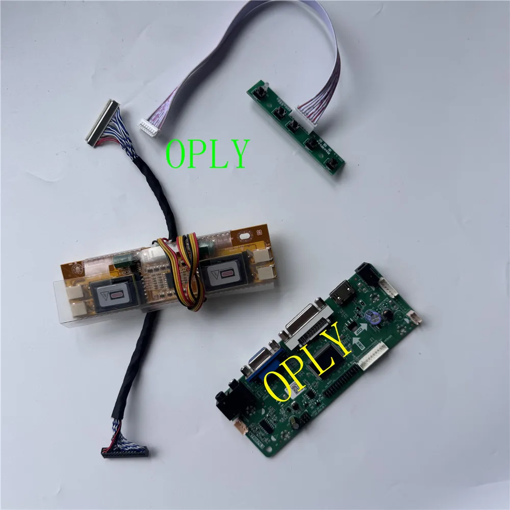 1280X1024 Controller board for LM190E03-B4N4 LM190E03-TLBA LM190E03-TLB4 LM190E03 panel LED 19" screen HDMI-compatible VGA DVI