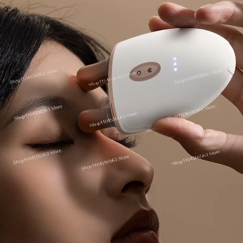 Скребок для носа Bianshi с маленькими рогами, красивый массажер для носа, устройство для скребка носа, прямой артефакт моста