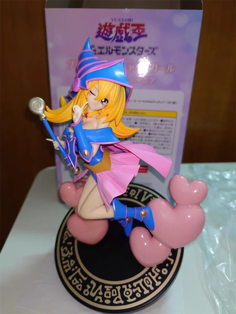 Yu-Gi-Oh! Dark Magician Girl dmg 100% Original genuine SK JAPAN HereDitail  PVC Action Figure Anime Figure Model Toys