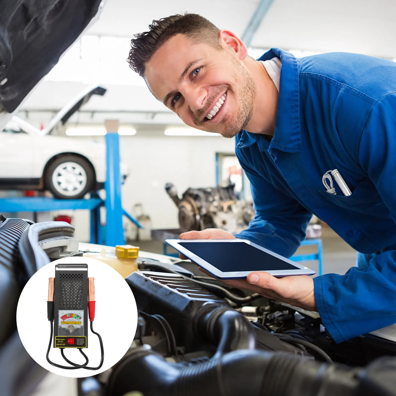 

Professional Tester Car Diagnostic Tool Automotive System Analyzer Compact Practical High Grade Material for GEL