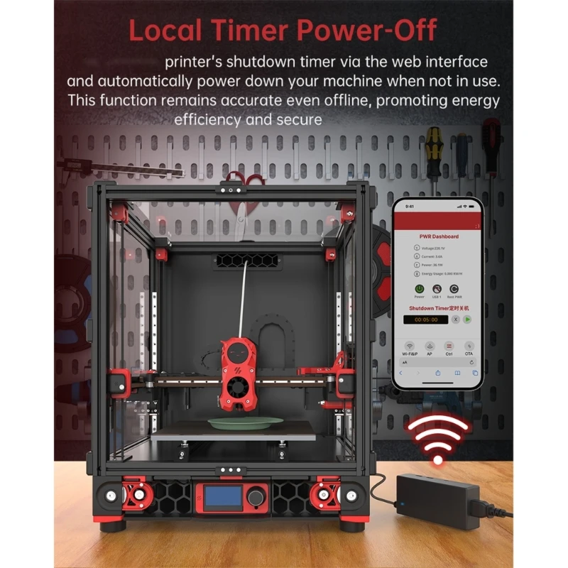 Secure PWR Wirelessly Remote Power Control Through Local Networking