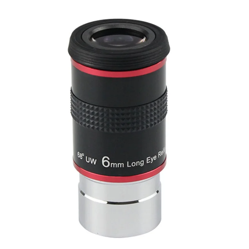 

A09F-68°Ultra Wide Angle UW6MM Telescope Eyepiece 1.25Inch For Astronomical Telescope