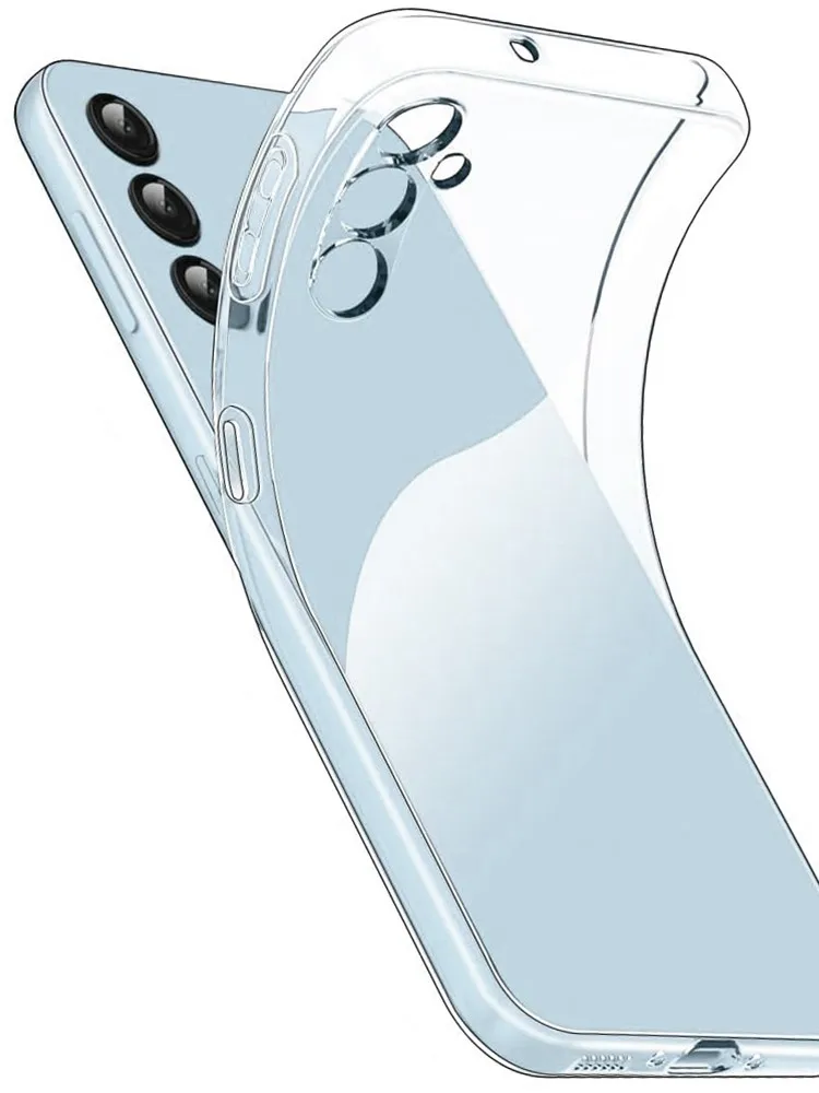 Coque de téléphone souple en Silicone cristal TPU, étui Ultra fin et transparent à 25 bords pour Samsung Galaxy S26 S25 S24 S23 S22 S21 S20 FE S25 Plus