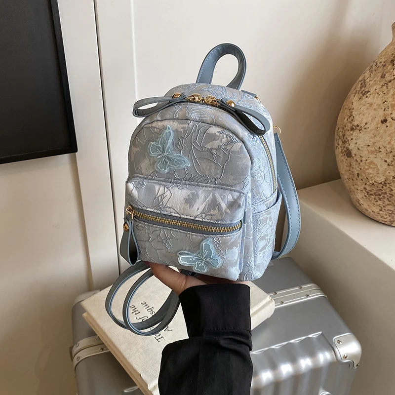 

Новый маленький женский рюкзак 2025 года, универсальные студенческие школьные рюкзаки, многофункциональные дорожные сумки, мини-рюкзаки для девочек, роскошные