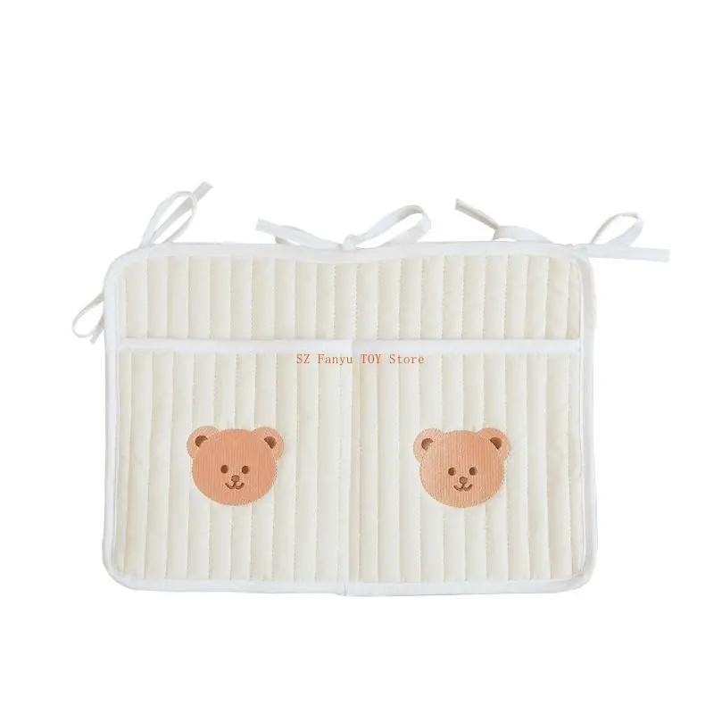 96GC منظم سرير لطيف متعدد الوظائف حقيبة تخزين معلقة منظم الحفاضات #1