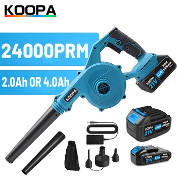 Koopa Tool 2-in-1 휴대용 미니 송풍기 24000RPM 전기잎송풍기