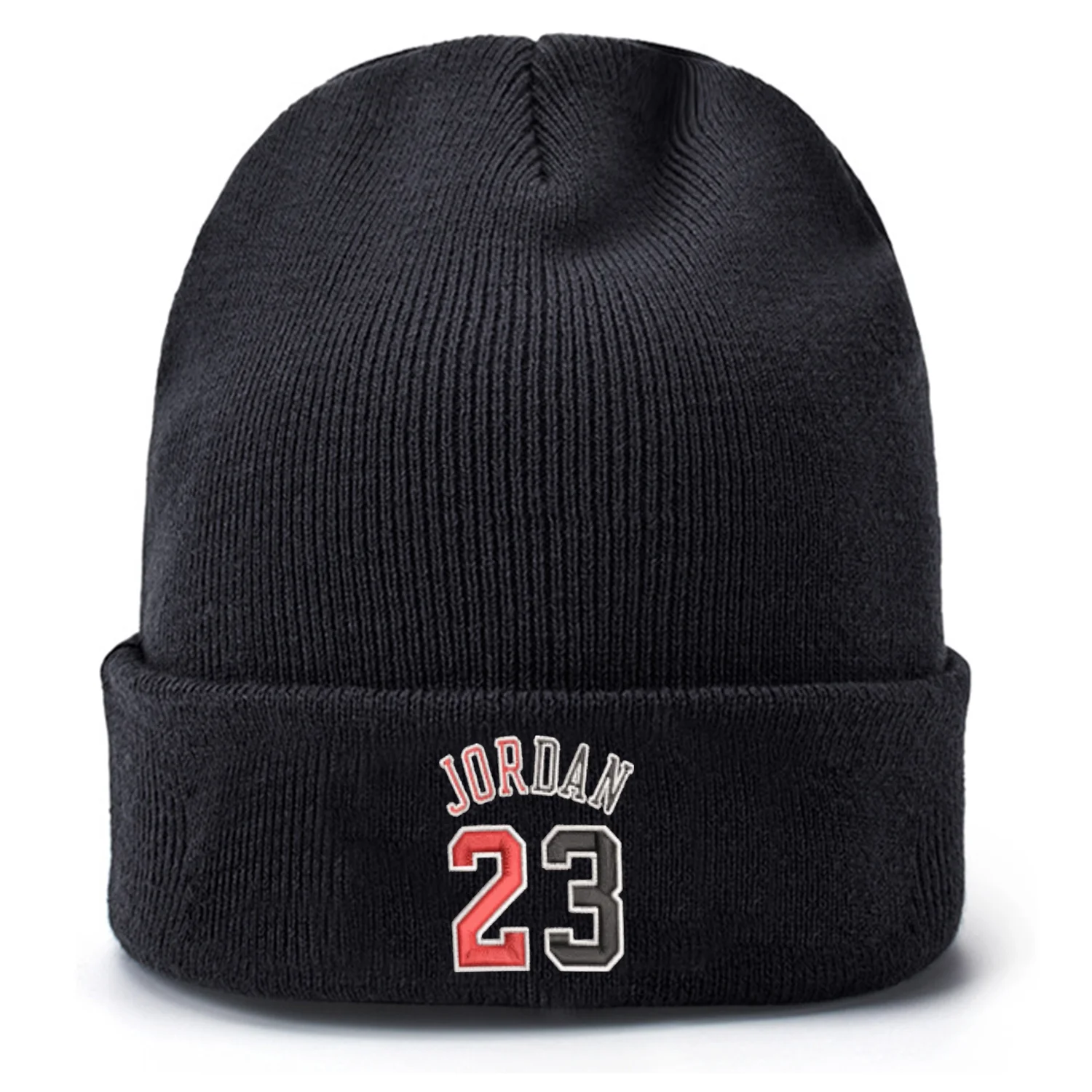 

Number 23 Jordan Knitted Hat God Basketball Hip Hop Knit Cap Warm Winter Ski Beanie Skullies Beanies Unisex Outdoor Custom Caps