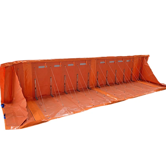 Litong new design upgrade flood protection pvc flood barrier