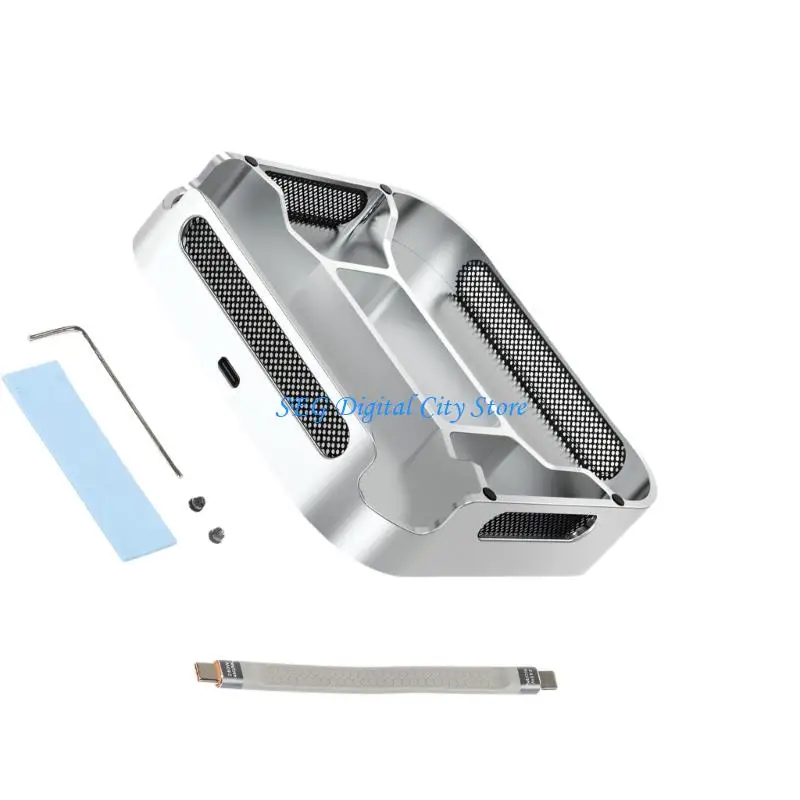 u75b-small-computer-hoisted-cooling-platform-with-storage-drive-expansion-space-and-open-bottom-for-proper-ventilation