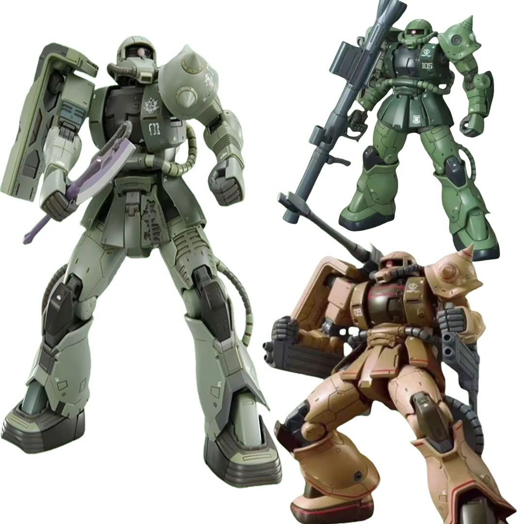 

Zaku Cucuruz Doan's HG 1/144 MS-06F Combat Damage Edition Mech Assembly Модальная модель Zaku Kit Детская игрушка Подарочное украшение