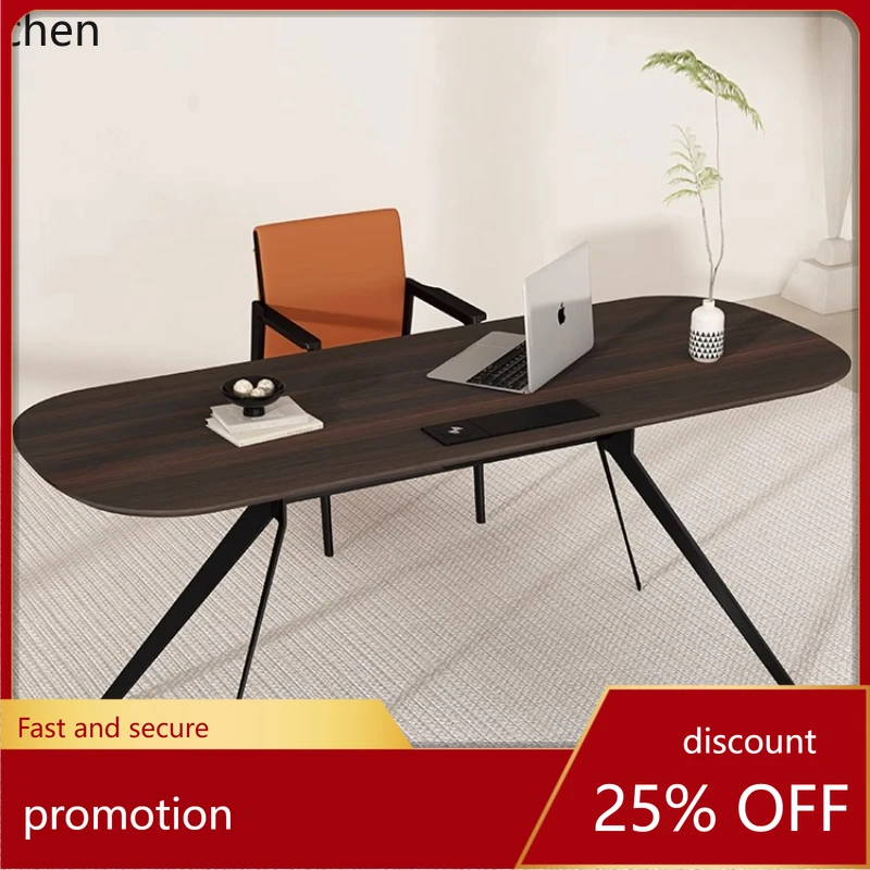 

ZML minimalist desk minimalist study home computer writing desk light luxury desk