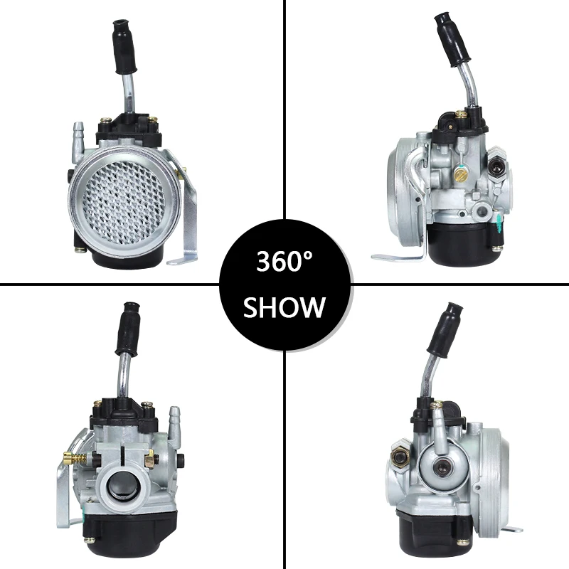 Motorcycle Carburetor High Performance Racing 19mm Carb  for 49cc 50cc 60cc 80cc Motorized Bike 2 Stroke Motorcycle Parts