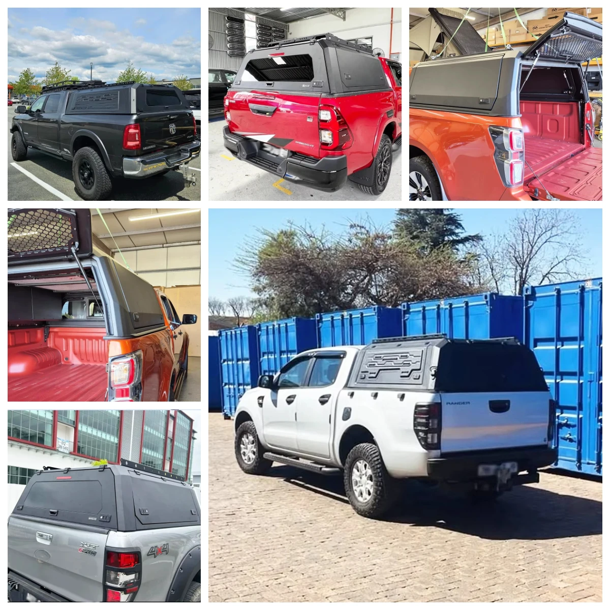 

Dream Garage Factory Wholesale Heavy Duty Hardtop Truck Canopy Topper Camper For F150 Ram 1500 Tacoma With Lockable Waterpr