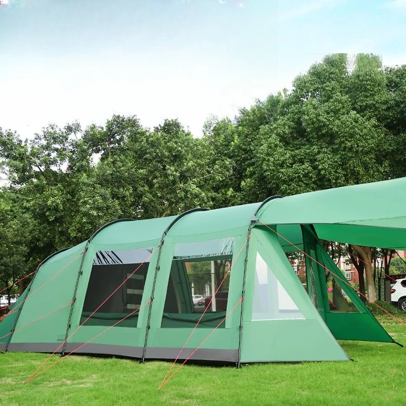 

Outdoor camping Thickened rainproof camping tent Large space tent