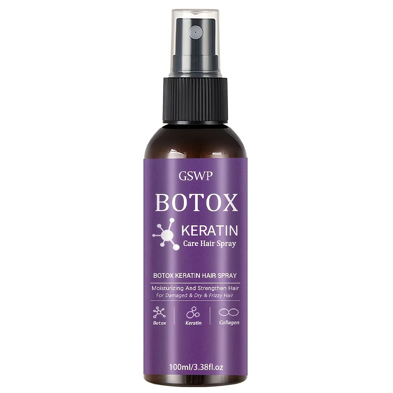 GSWP Botox Keratin Treatment Haarspray, spendet Feuchtigkeit und stärkt das Haar, reduziert Verfilzungen und Spliss, muss nicht gewaschen werden. 100/200ml.