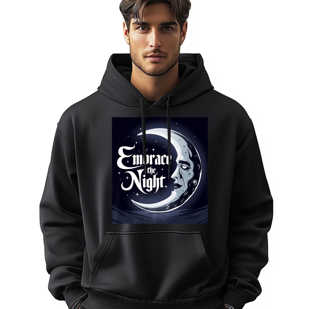 

Celestial Gothic Design Dark Cosmic Hoodies Newest Long Sleeve Printing O Neck Mens Hoodies Geek Sweatshirts Labor Day