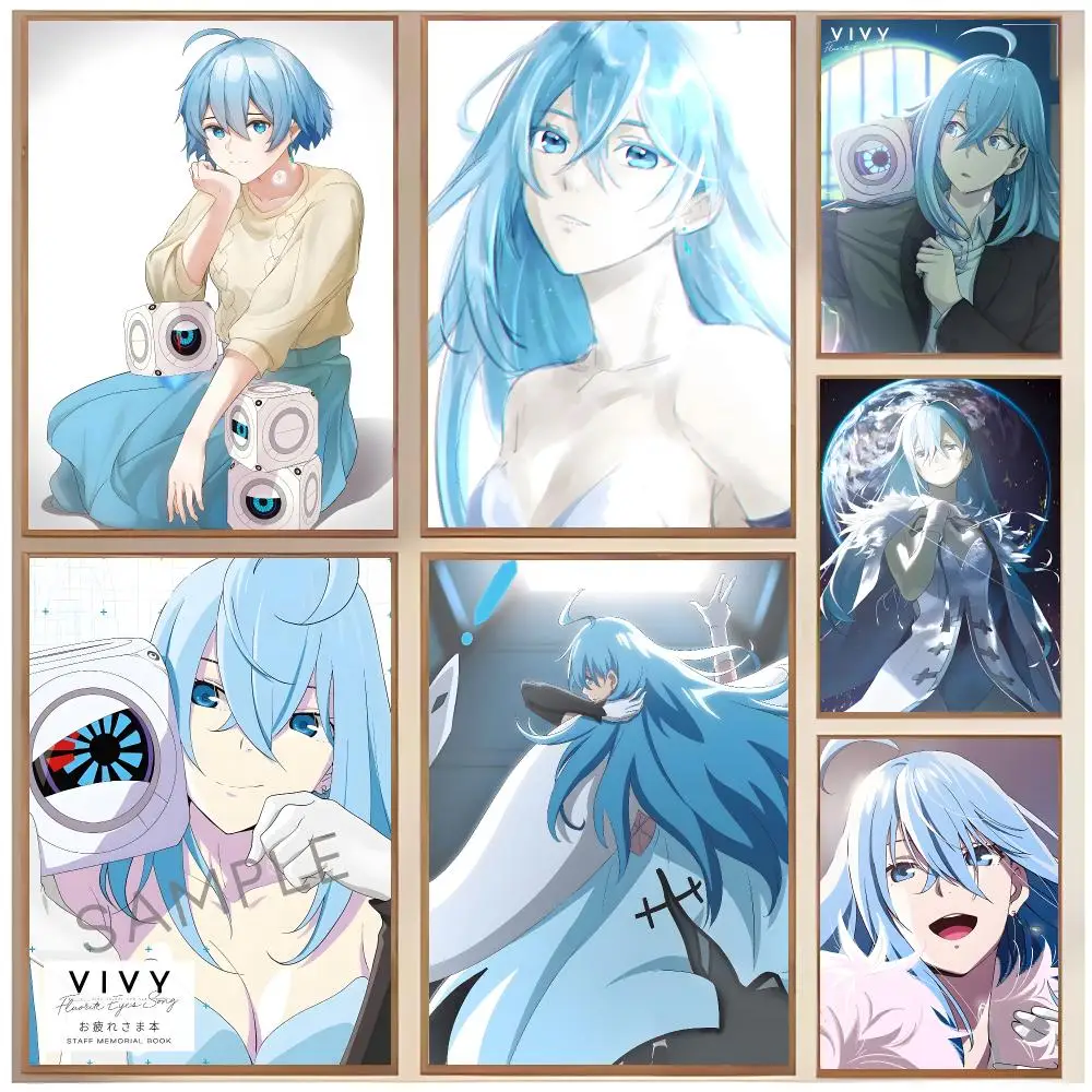 Futuristic Anime V-Vivy Fluorite Eyes Song Poster  Classic Home Interior Design & Modern Wall Decor Art Collection