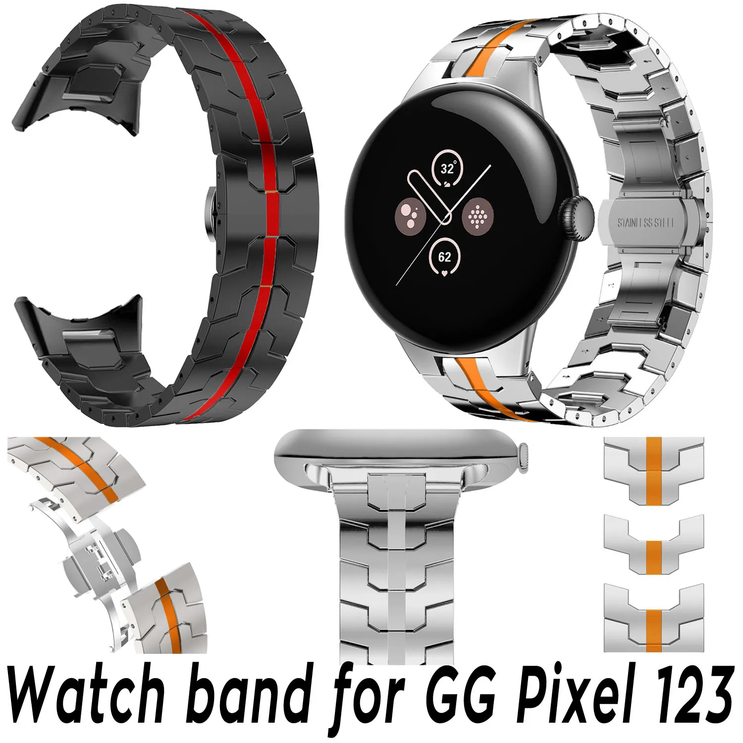 Curved End Watchban… - image