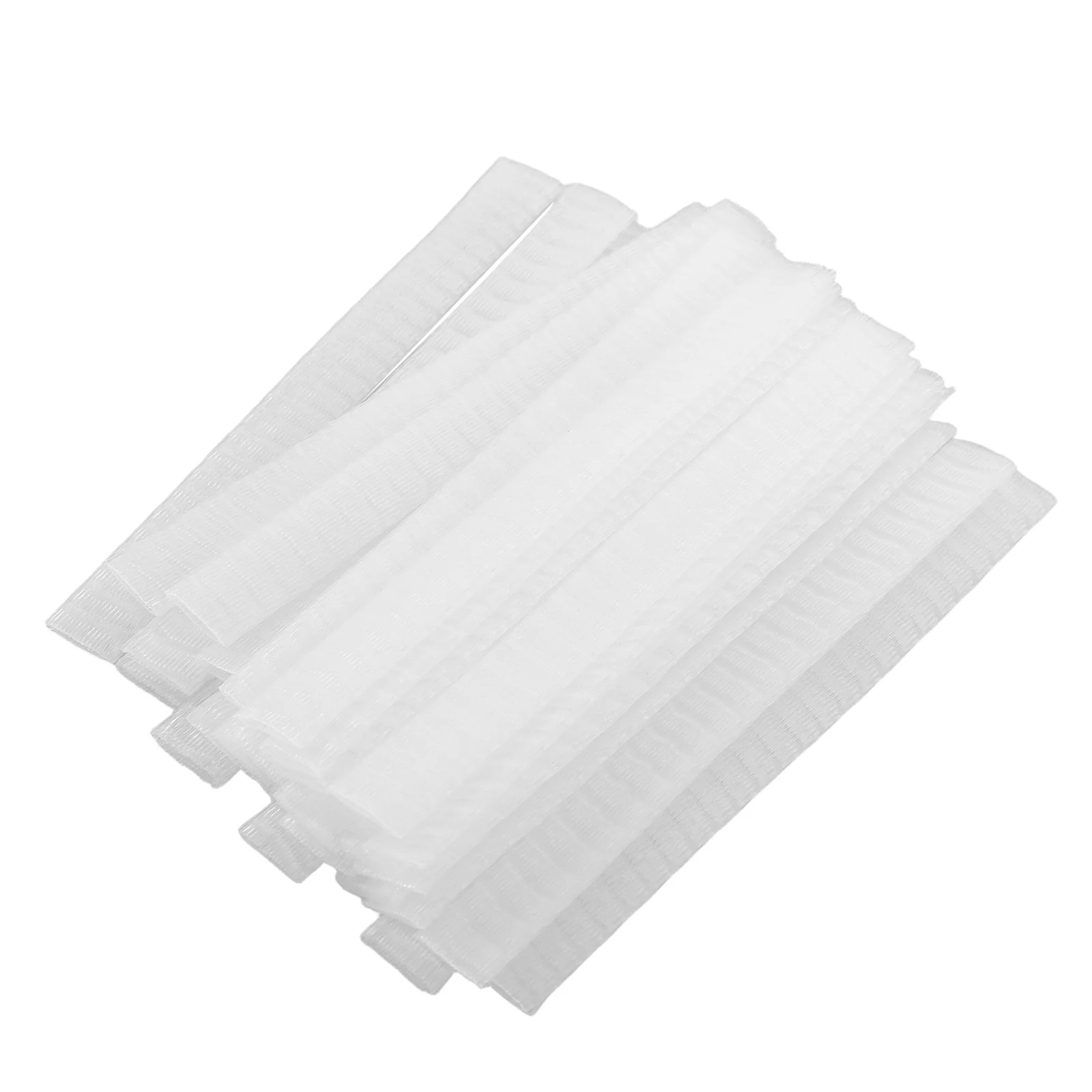 

100Pcs Flower Bud Protective Covers White Mesh Sleeves Rose Wraps Flower Bouquet Supplies Wedding Florist Accessories