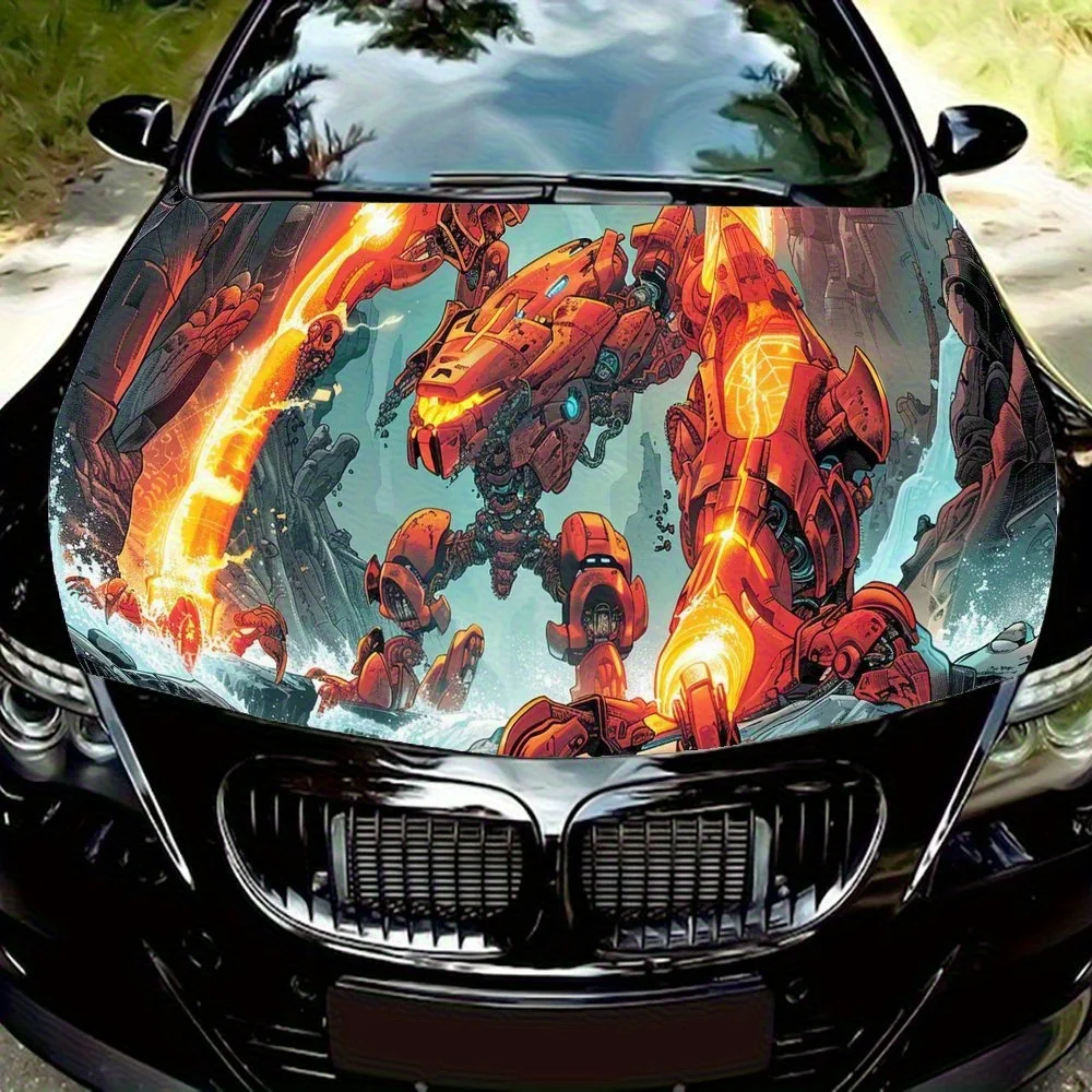 Combative Red Robot… - image