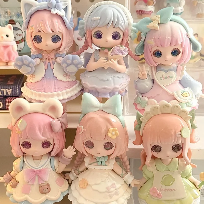 

New Hot Liroro Candy House Series Blind Box Creative Handmade Room Decoration Ornament Collection Trendy Play Doll Models Decora