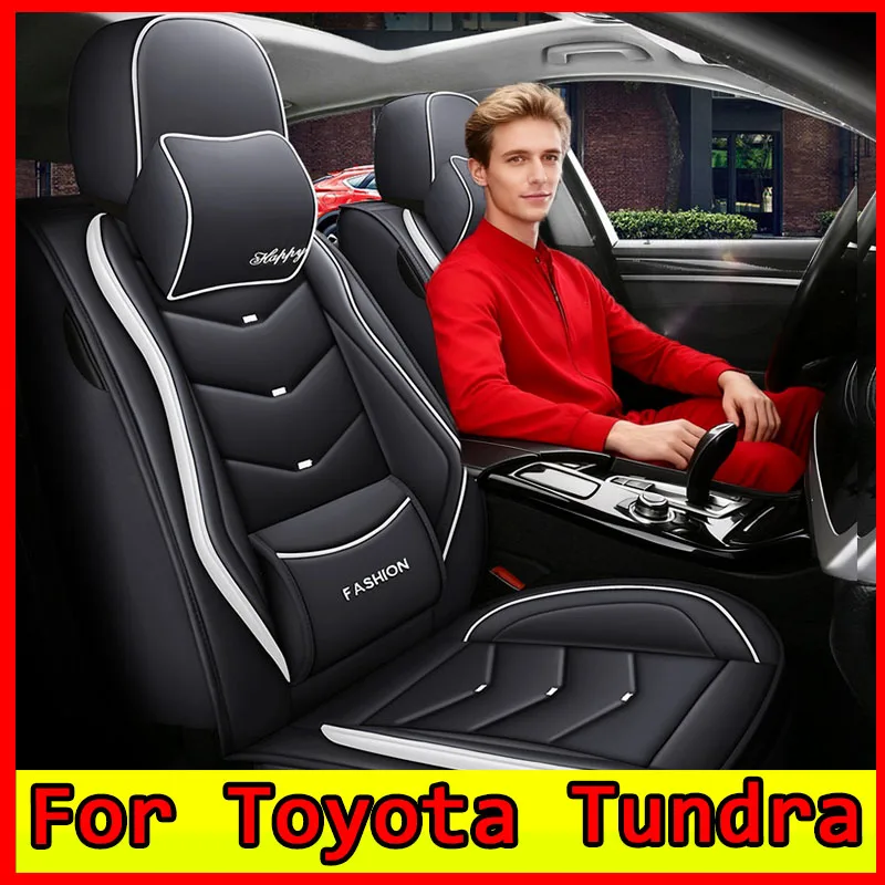 

For Toyota Tunda rCar Seat Covers for Toyota Highlander 2014 2015 2016 2018 2019 7 Seats Full Set Faux Leather, 3-Row Second