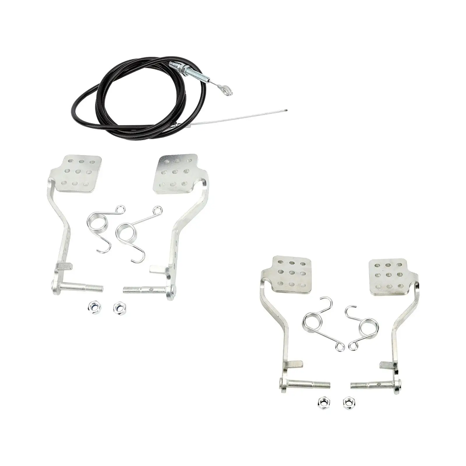 Go Kart Pedals with Return Spring for 212cc Road Rocket Azusa Fun Kart