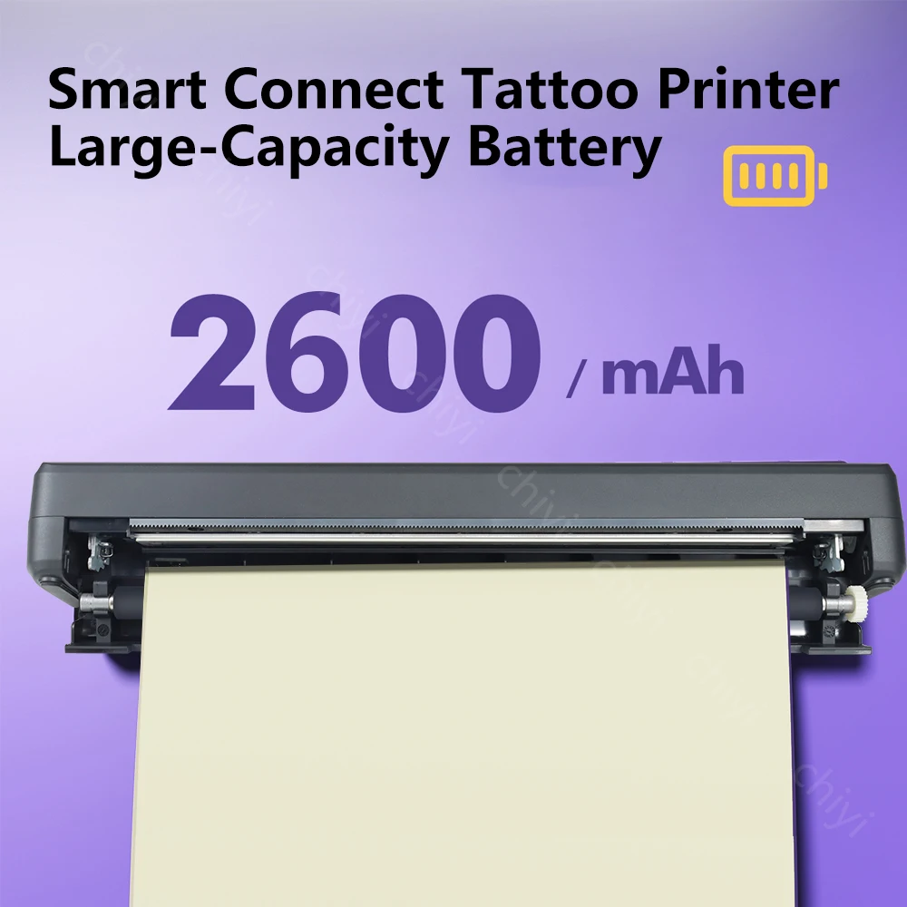 

Hot selling Portable A4 Wireless Thermal Printer Color Style Tattoo Stencil Printer IOS Android Compatibility Cheap Price Office