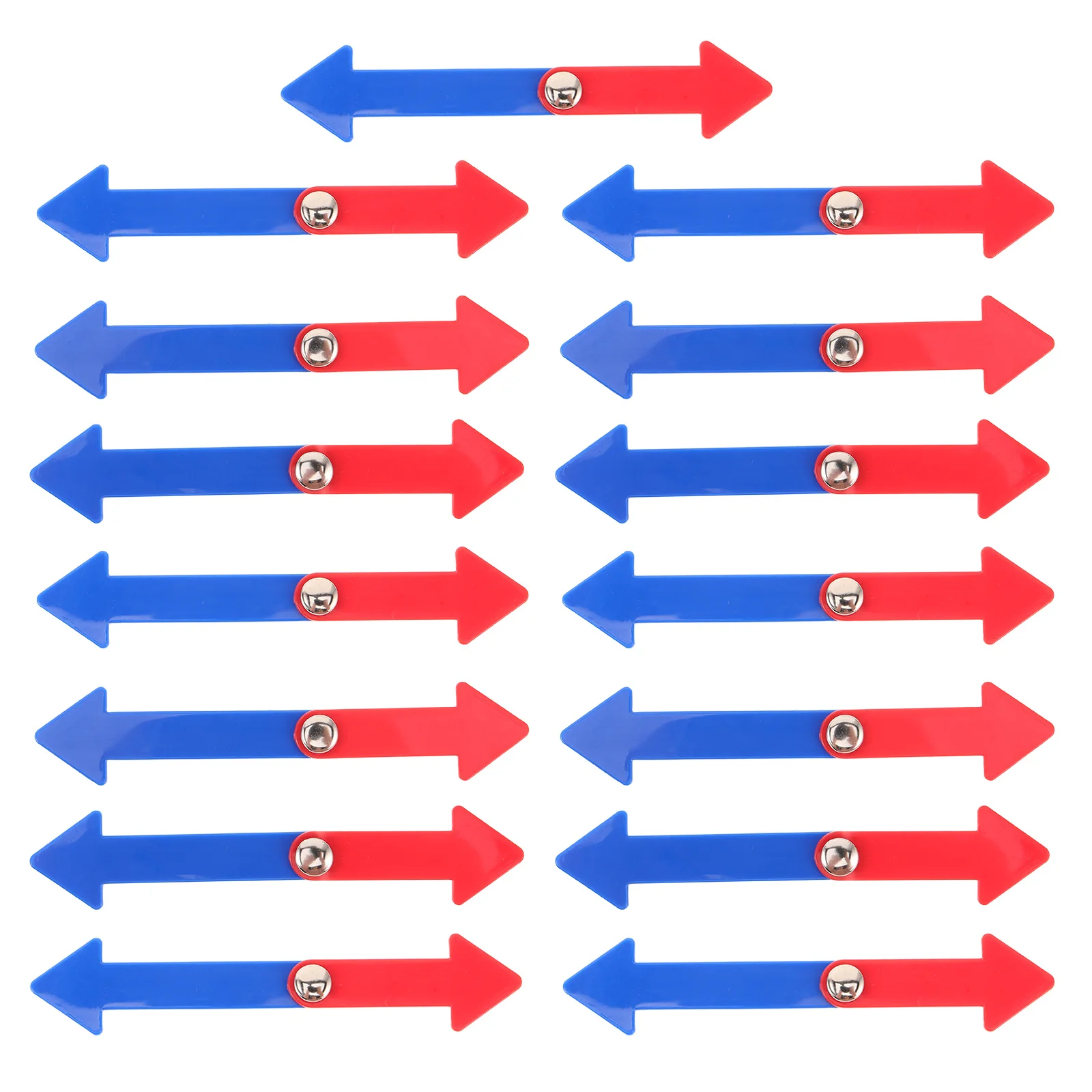 

15Pcs Educational Clock Needles Plastic Rotatable Hands for Teaching Time Telling Kids Learning Center Activities Home School